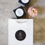 Colier din argint 925 Black Love