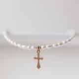 Colier cu perle si aur 14K Grace