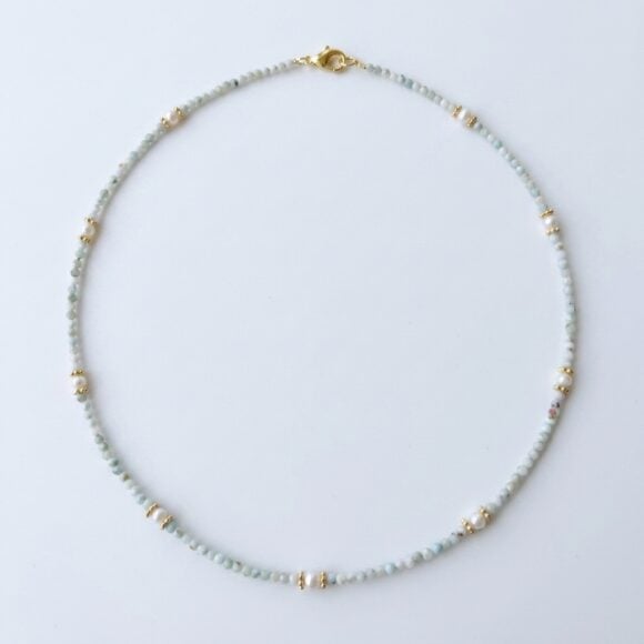 Colier din argint 925 Aqua Pearl 5 Colier din argint 925 Aqua pearl