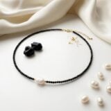 Colier din argint 925 Black Halo