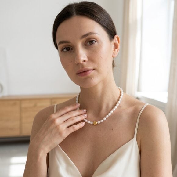 Ioana Preda 22 Colier din argint Drop Pearl4