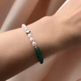 Bratara argint My Star Green1 Bratara din argint My Star-Green
