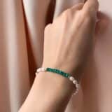 Bratara argint My Star Green3 Bratara din argint My Star-Green