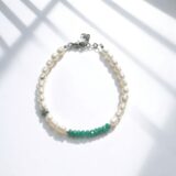 Bratara din argint My Star- Green Bratara din argint My Star-Green