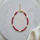 Bratara de picior Edenn Coral1 Bratara de picior din argint 925 aurit Eden Coral