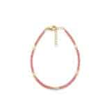 Bratara de picior din argint 925 aurit Eden Blush