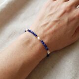 Bratara din argint 925 Eden Blue Navy1 Bratara din argint 925 aurit Eden Blue Navy