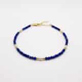 Bratara din argint Eden Blue Navy2 Bratara de picior din argint 925 aurit Eden Blue Navy