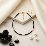 Bratara din argint Eden NOir5 Bratara din argint 925 aurit Eden Noir