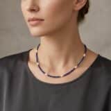 Colier din argint Eden Blue Navy5 Colier din argint 925 aurit Eden Blue Navy