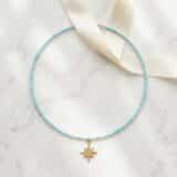 Colier din argint 925 aurit North Star