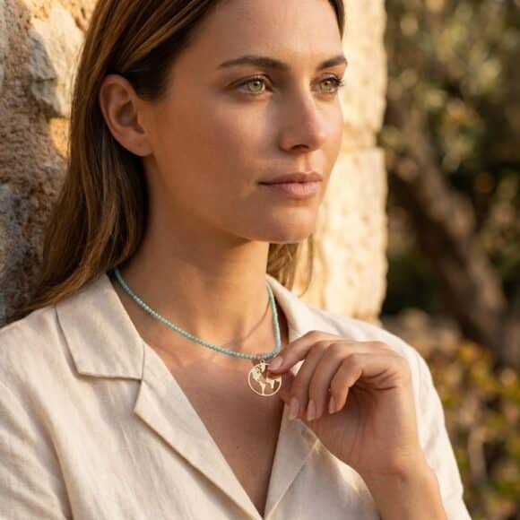 Ioana Preda 22 Colier din argint 925 aurit Wanderlust1