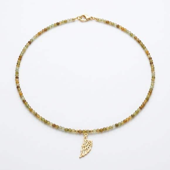 Colier din argint aurit Eden Wing2 Colier din argint 925 aurit Eden Wing