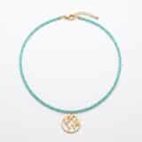 Colier din argint aurit Wanderlust3 Colier din argint 925 aurit Wanderlust