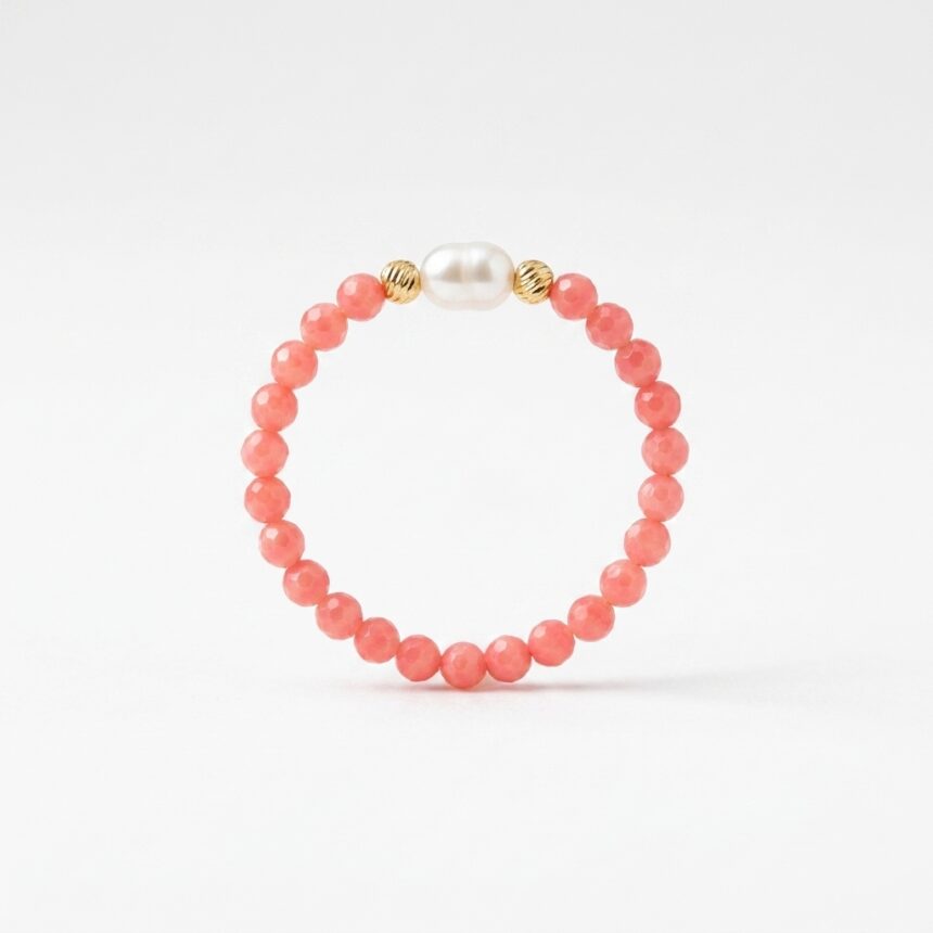 Inel cu pietre si argint 925 aurit Eden Blush