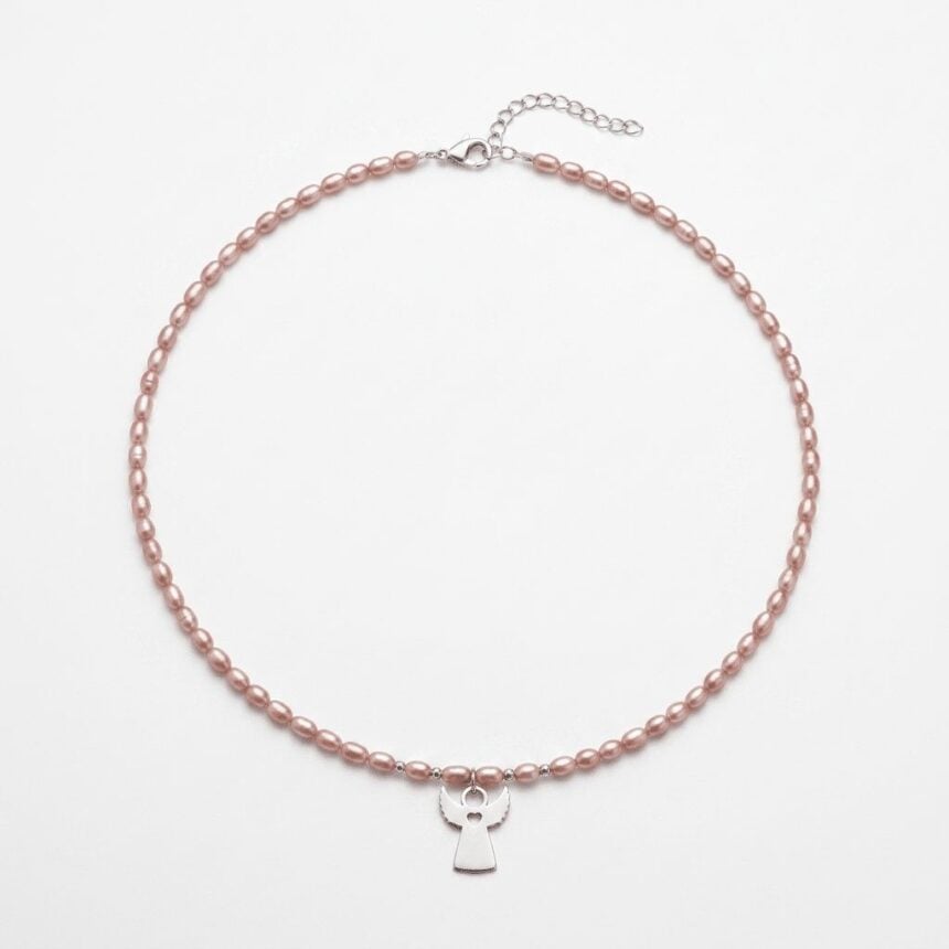 Colier cu perle si argint 925 Angelica